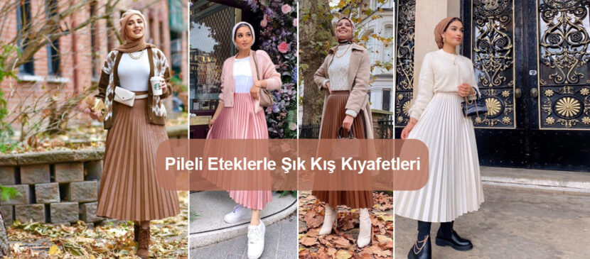 Pileli-Eteklerle-Şık-Kış-Kıyafetleri
