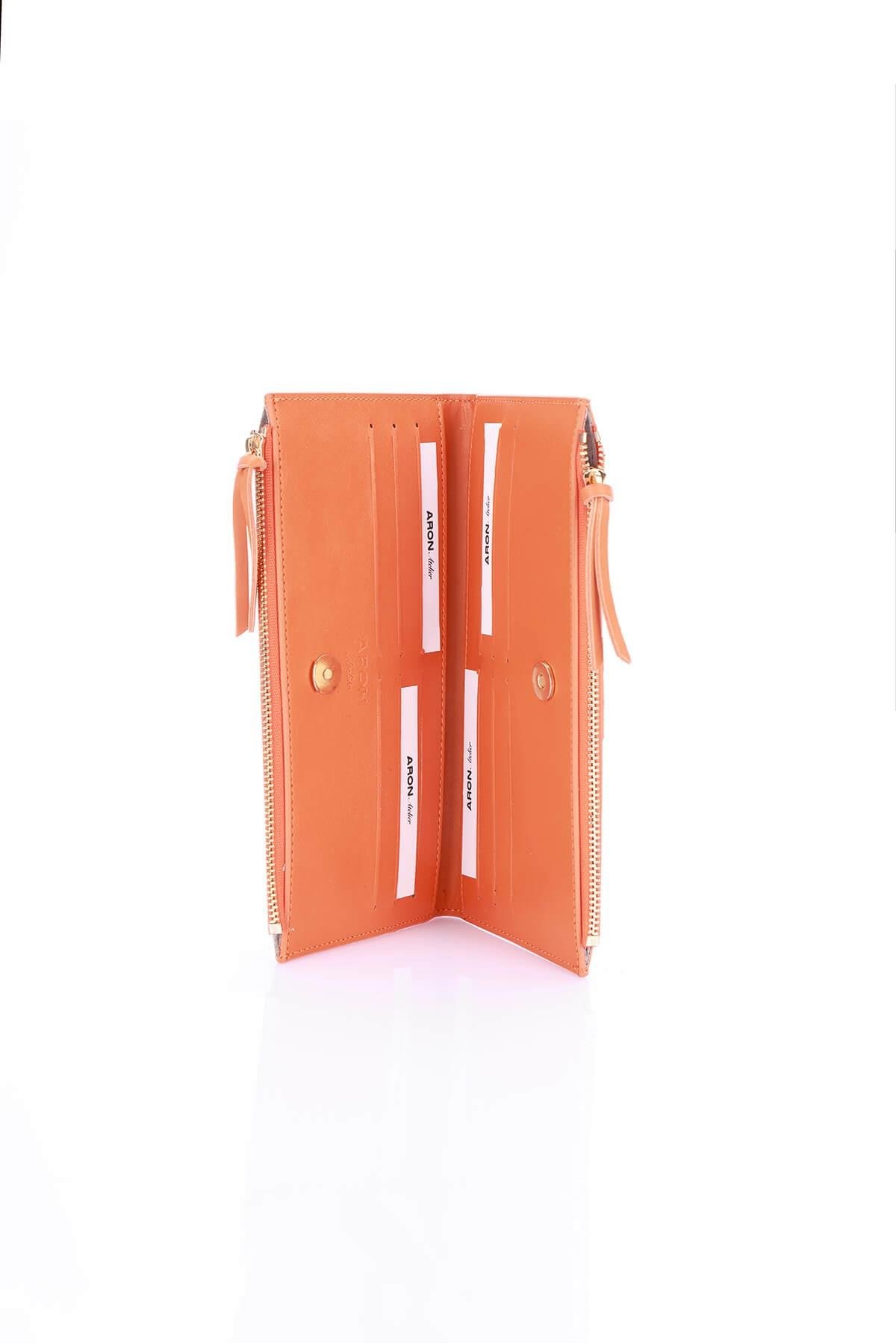 Barbara Orange Women's Wallet