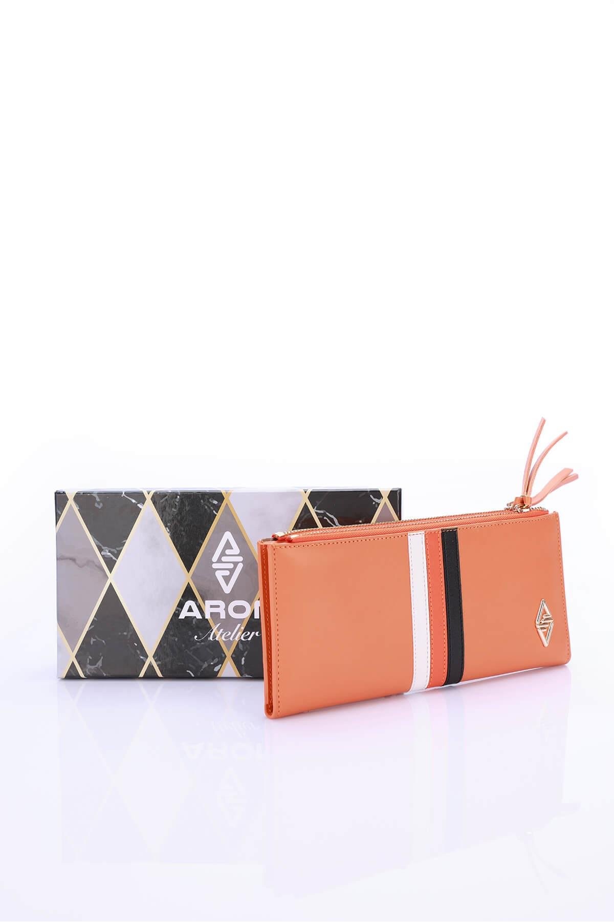 Barbara Orange Women's Wallet