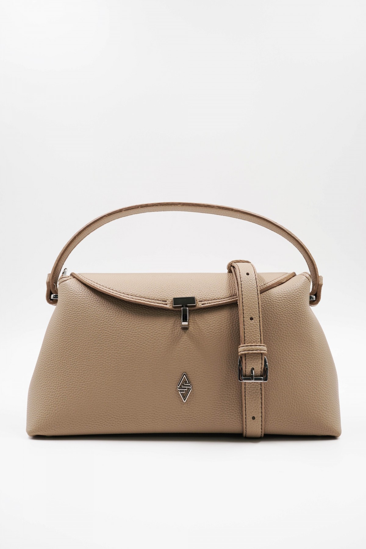 Rebeca Mink Women's Handbag with Stitched Details