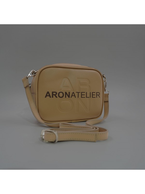 Daily Aron Atelier Koyu Bej Kadın Omuz Çantası