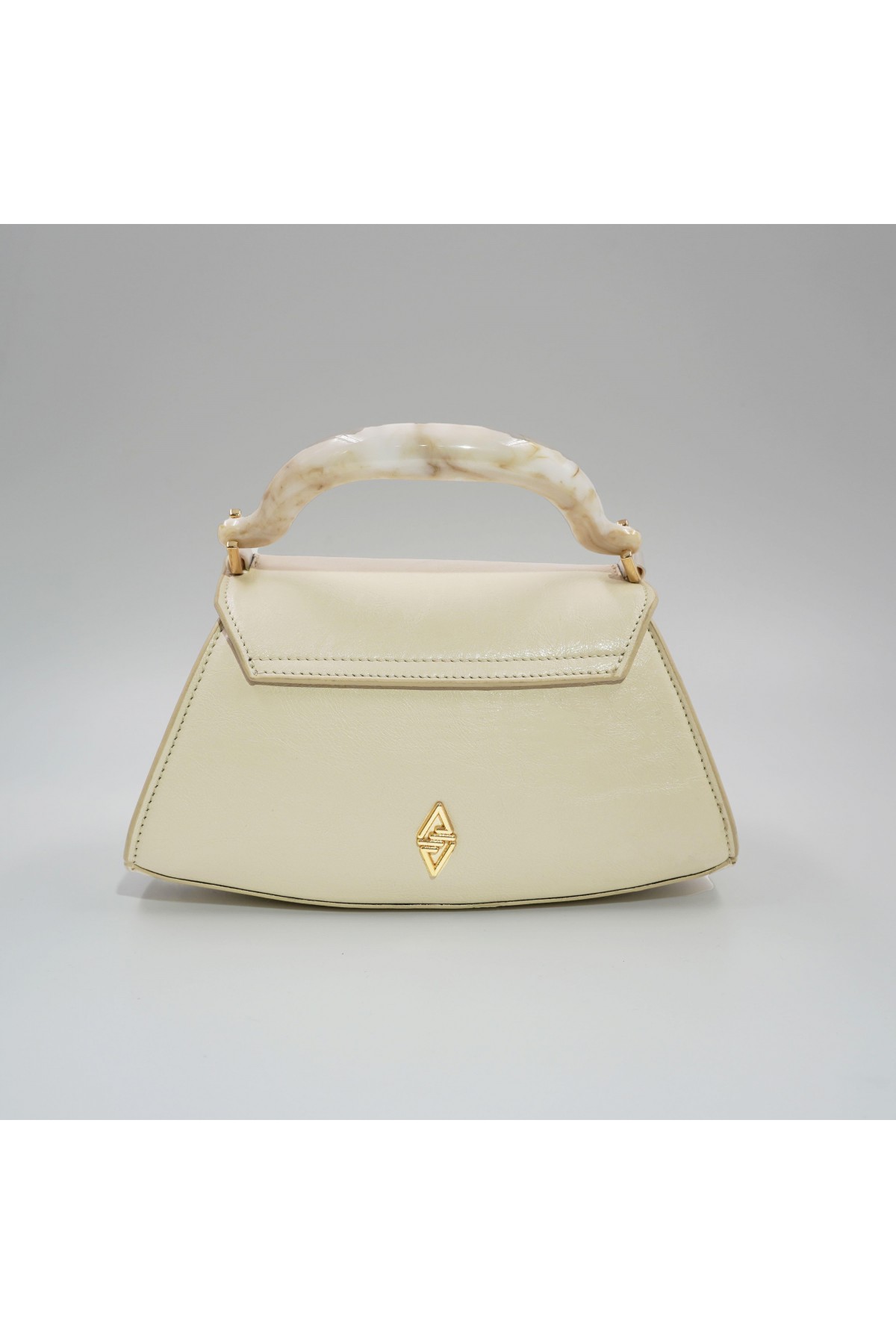 Luisa Beige Locked Women's Handbag