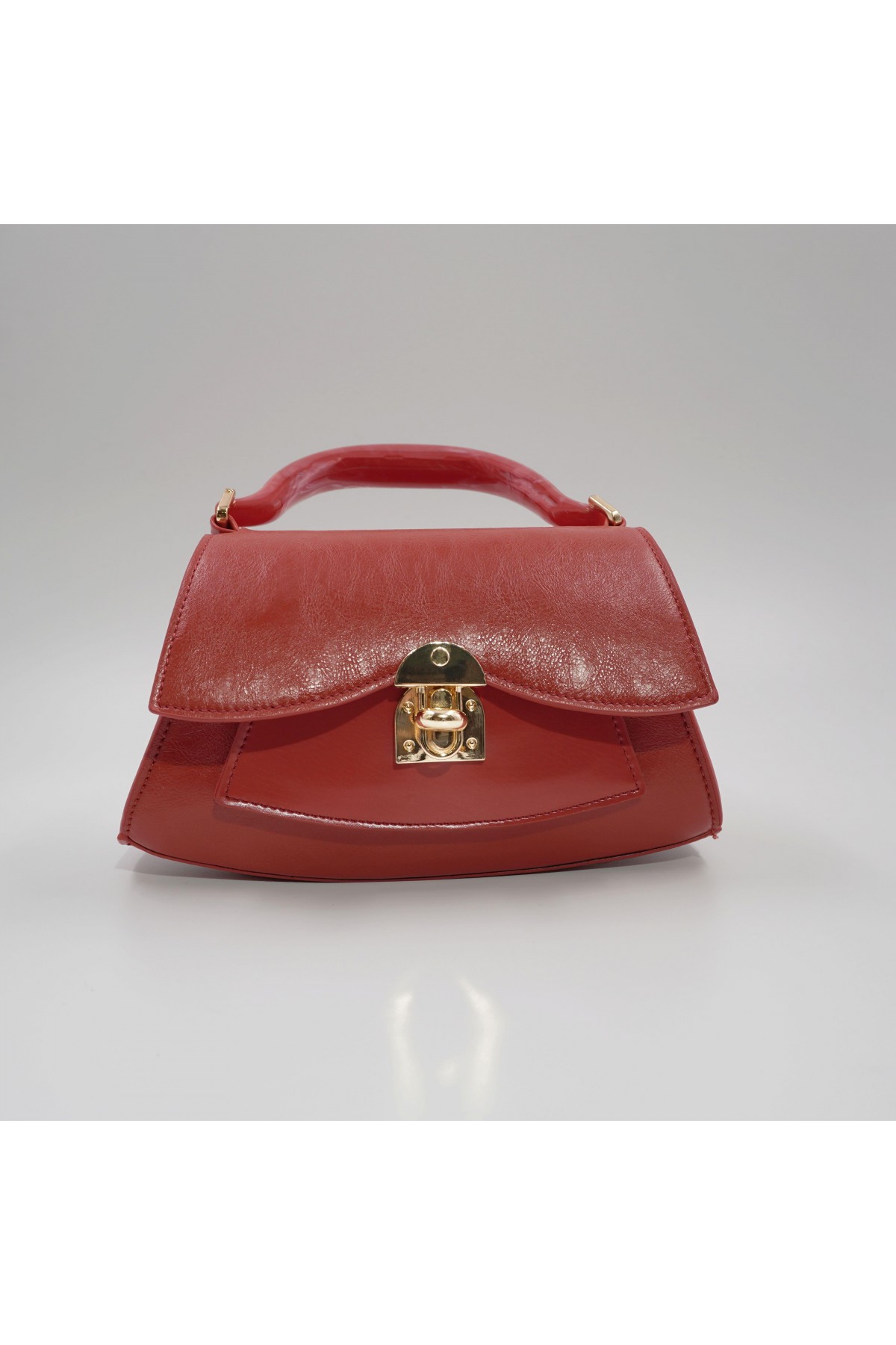 Luisa Red Locked Women's Handbag