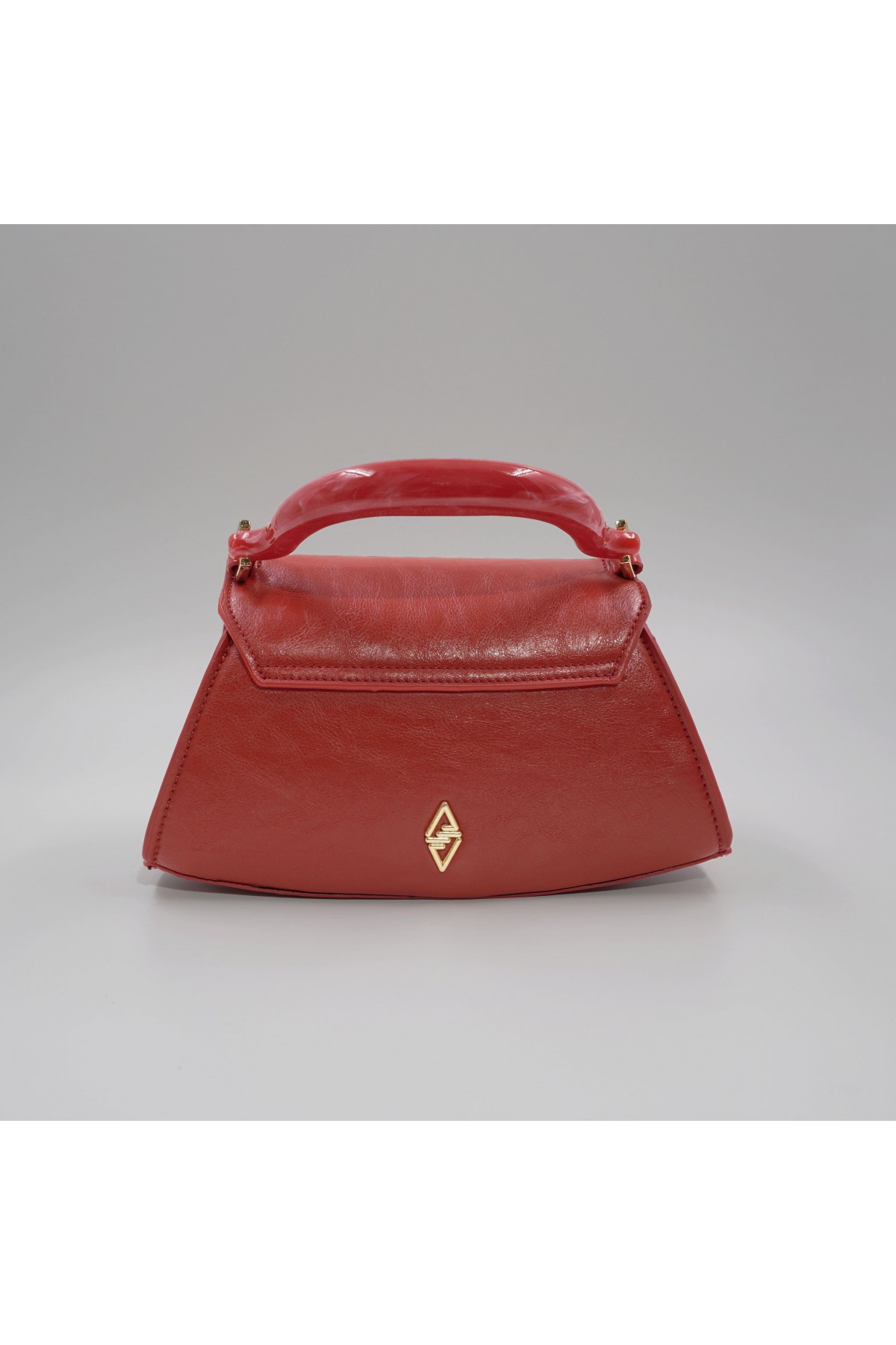 Luisa Red Locked Women's Handbag