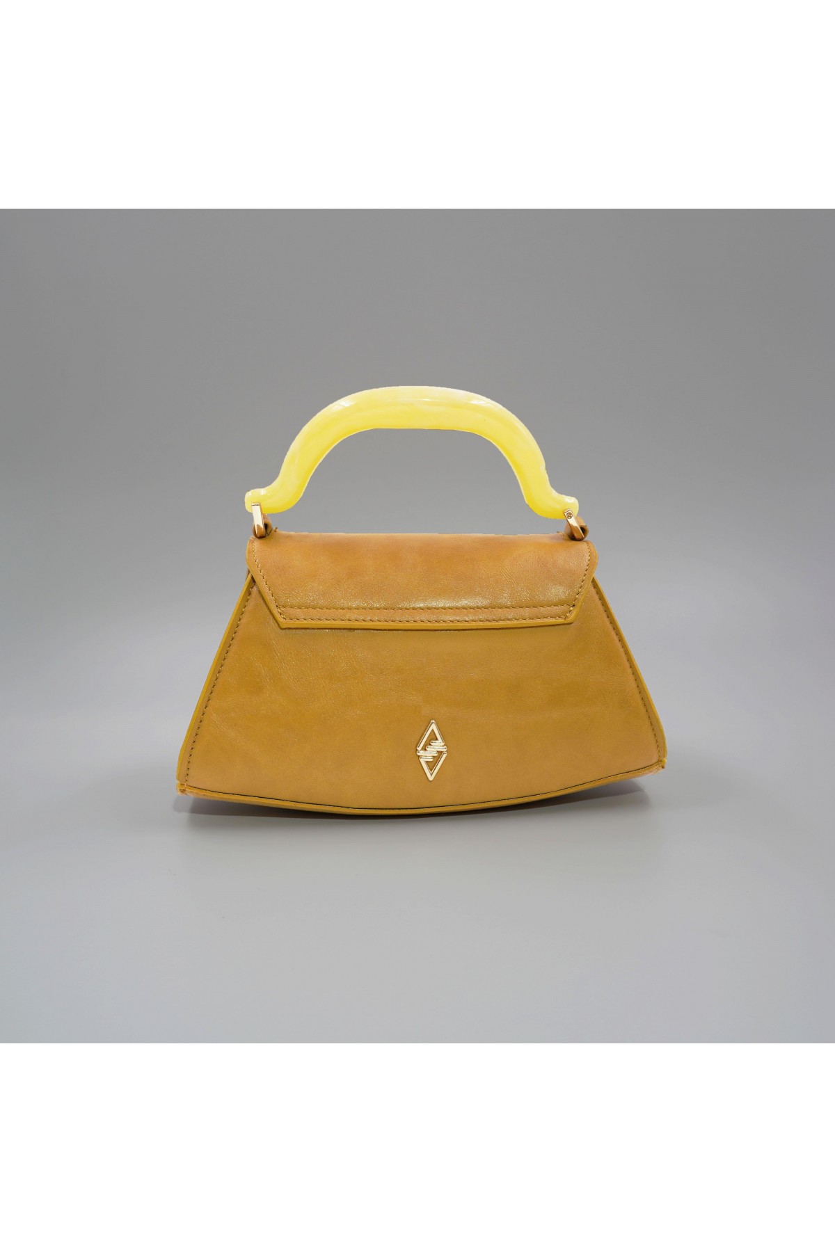 Luisa Mustard Women's Zippered Handbag