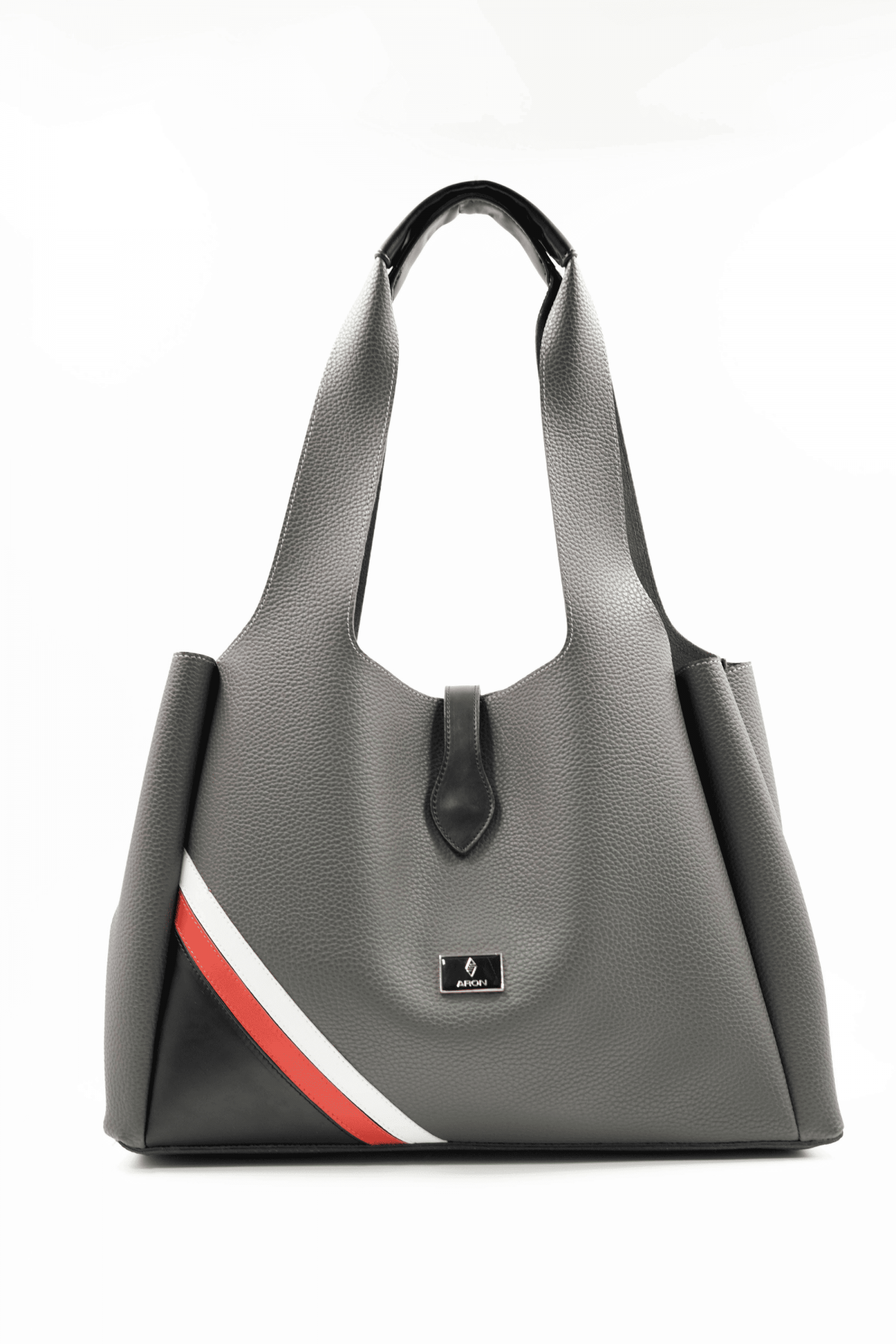 Svetlana Gray Flotr Leather Women's Shoulder Bag