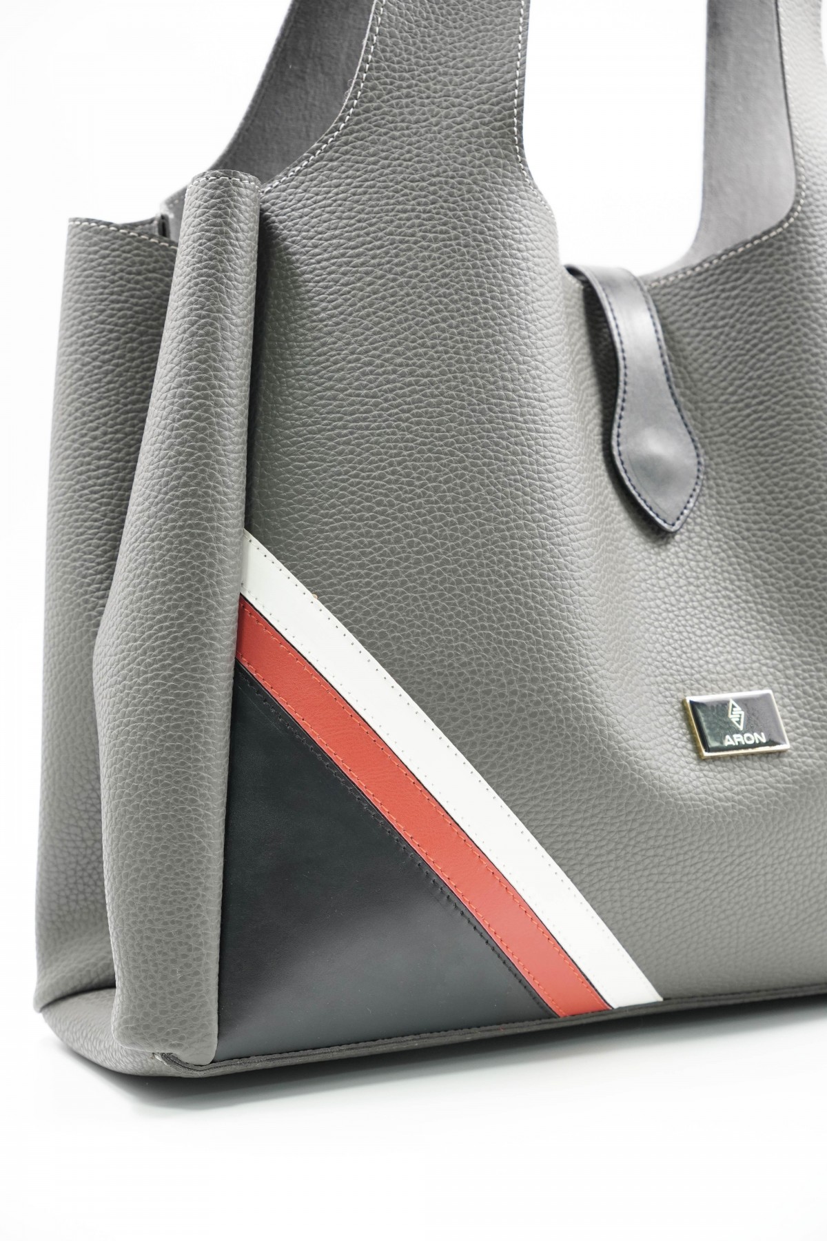 Svetlana Gray Flotr Leather Women's Shoulder Bag