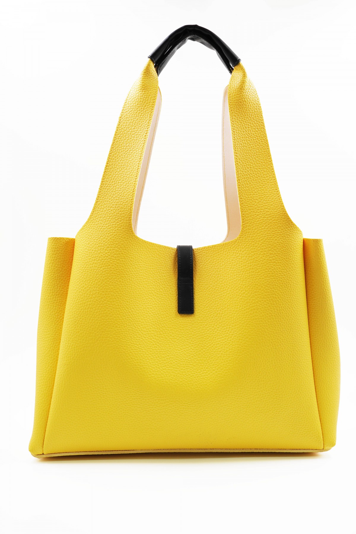 Svetlana Yellow Flotr Leather Women's Shoulder Bag