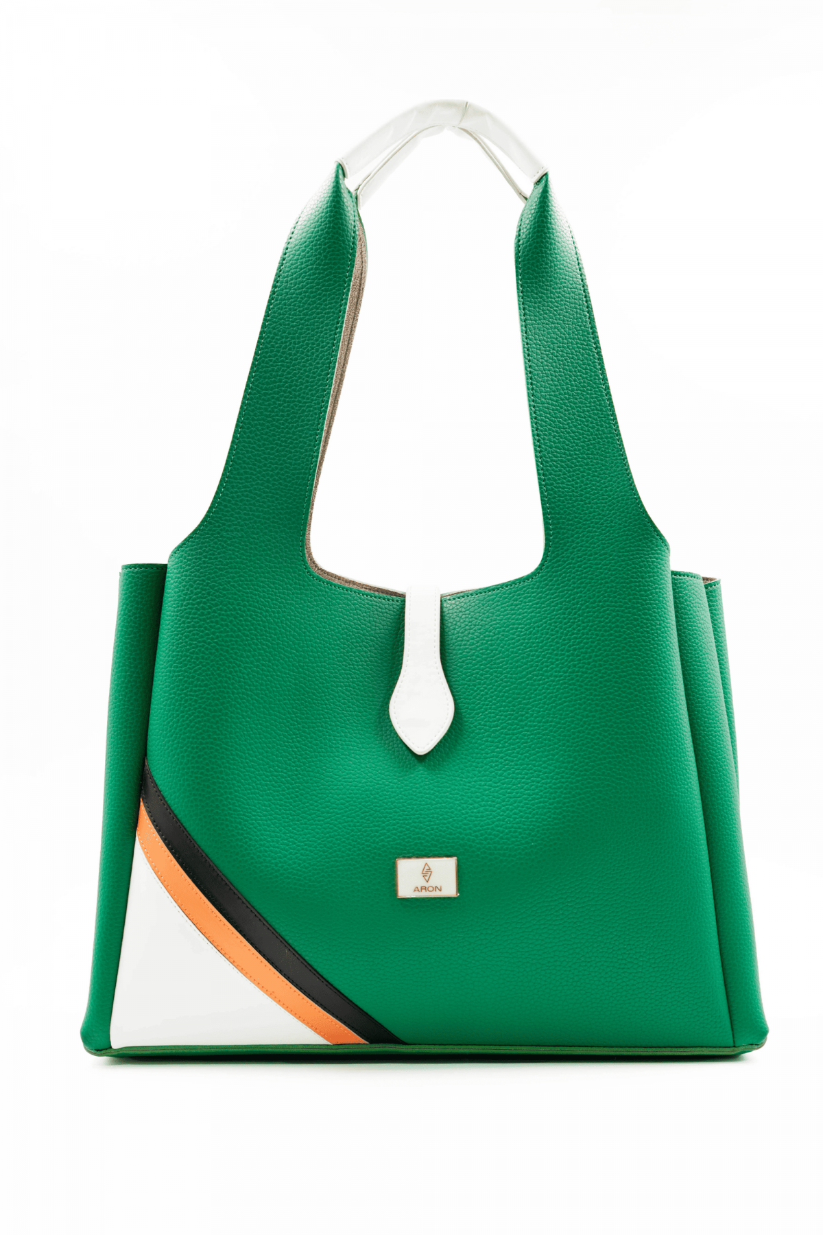 Svetlana Grass Green Flotr Leather Women's Shoulder Bag
