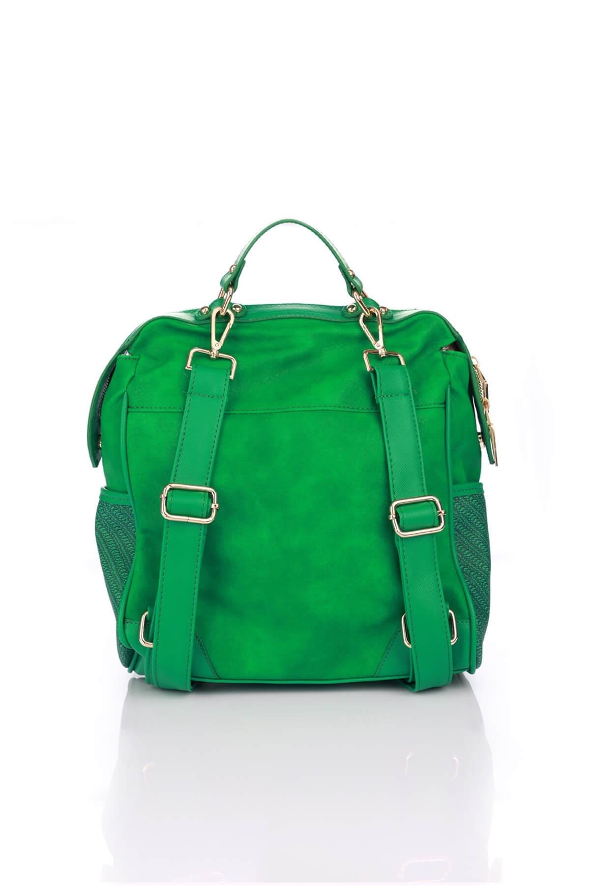 Regina Grass Green Women's Backpack