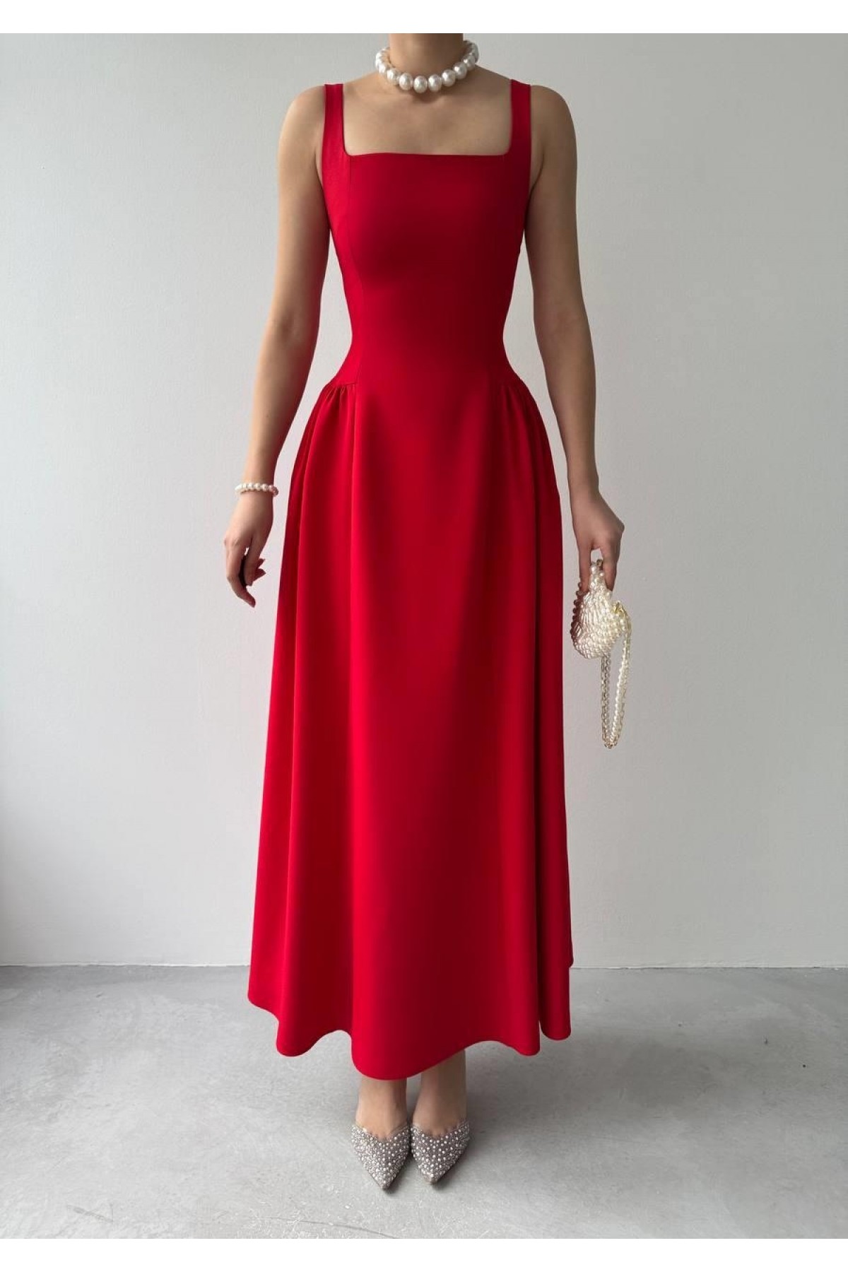 Heldi Pleated Dress ETK