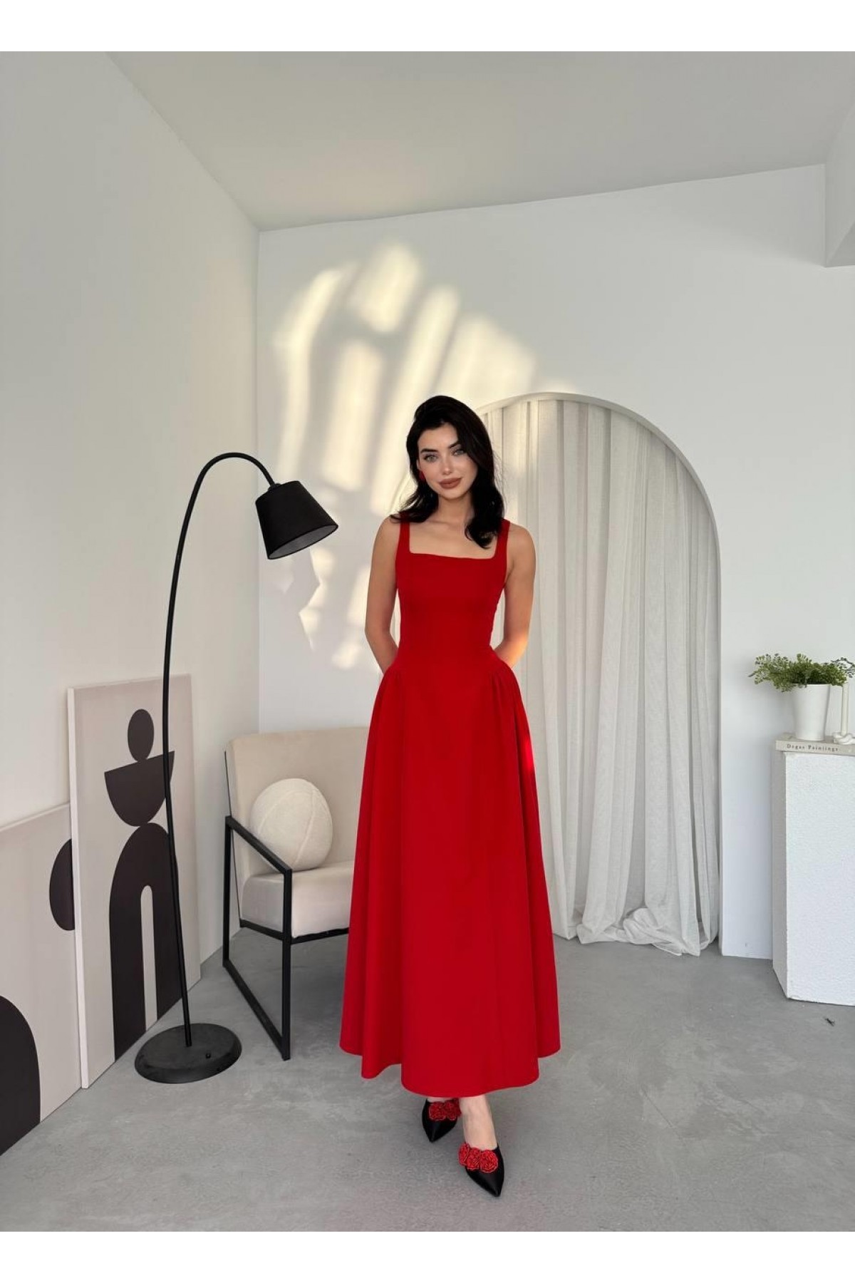 Heldi Pleated Dress ETK