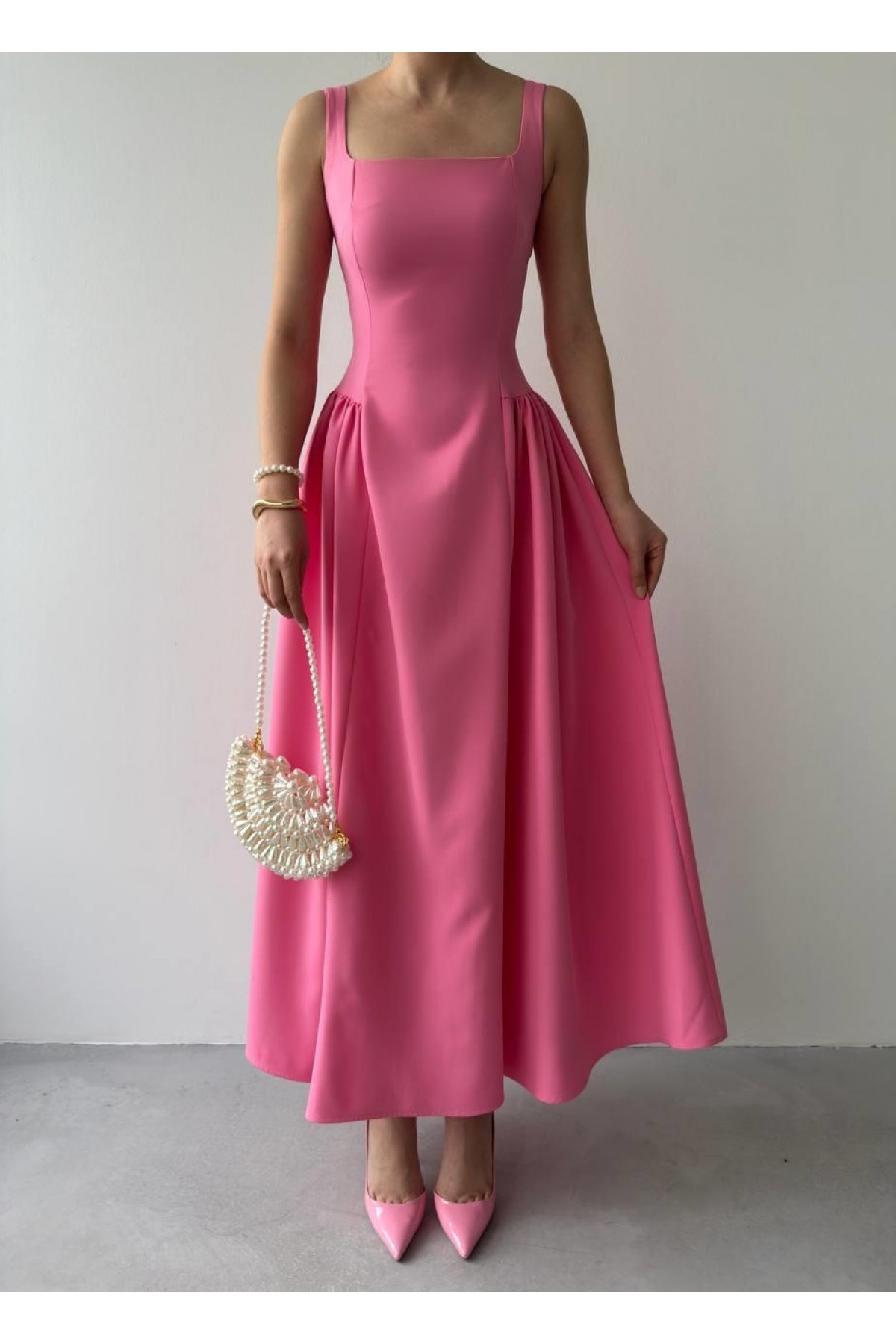 Heldi Pleated Dress ETK