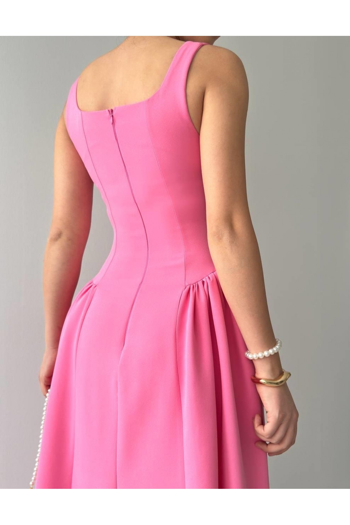 Heldi Pleated Dress ETK