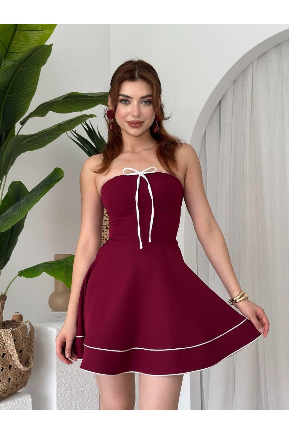 Yuna Strapless Dress ETK