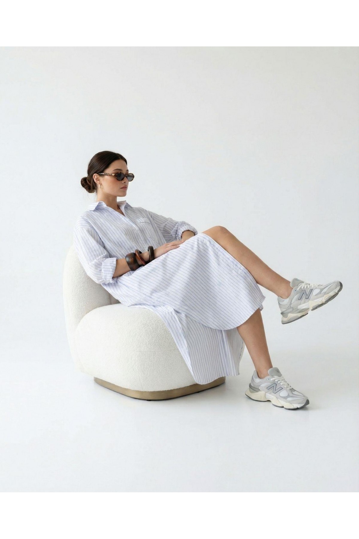 5216 GÖMLEK-BERLIN ÇİZGİLİ