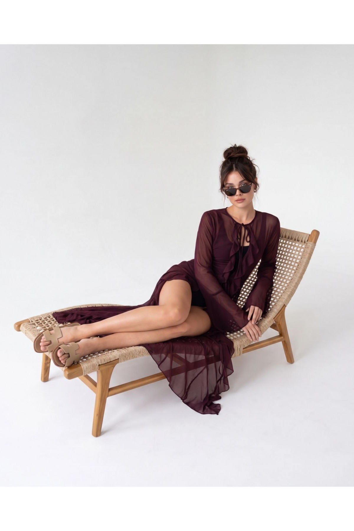 6465 KİMONO-BORDO