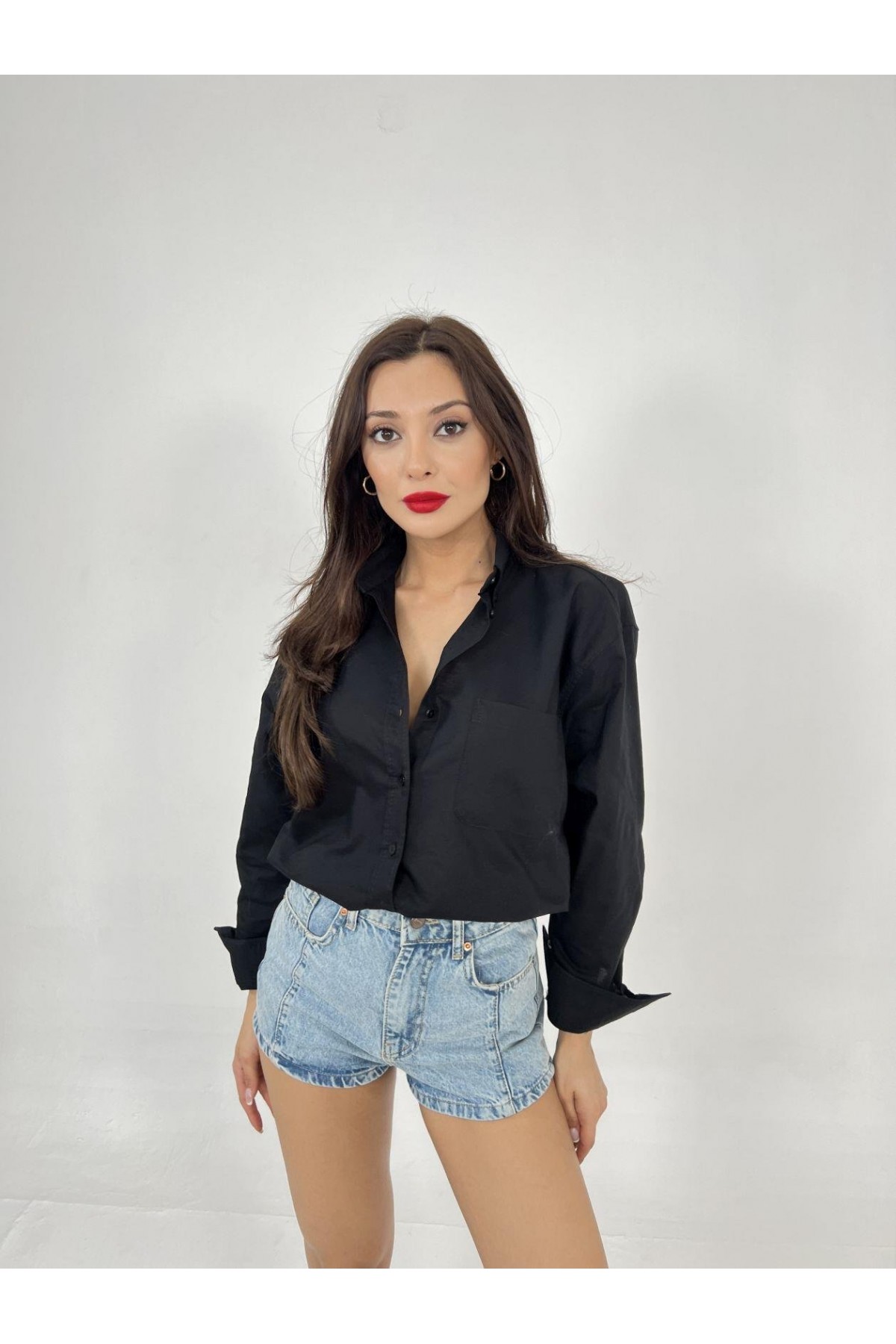 6748 SHIRT - BLACK