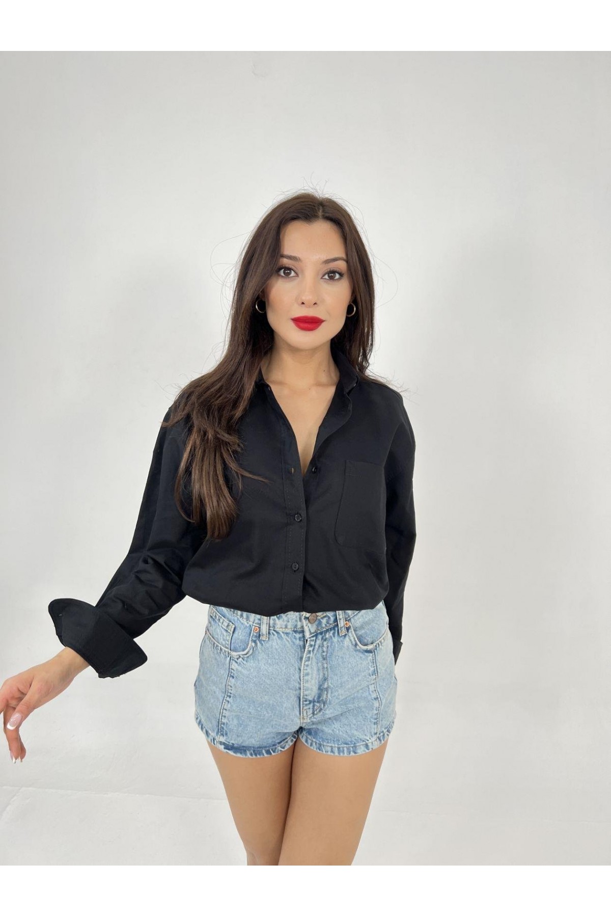 6748 SHIRT - BLACK