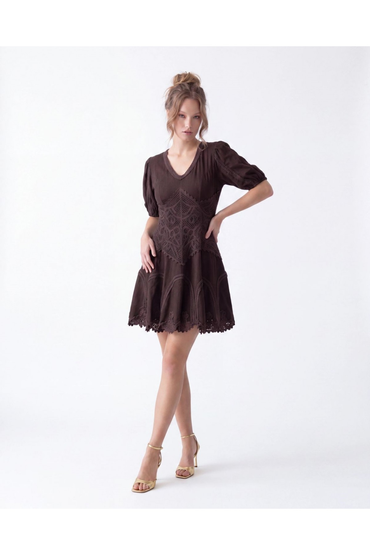 7149 ELBİSE-KAHVE