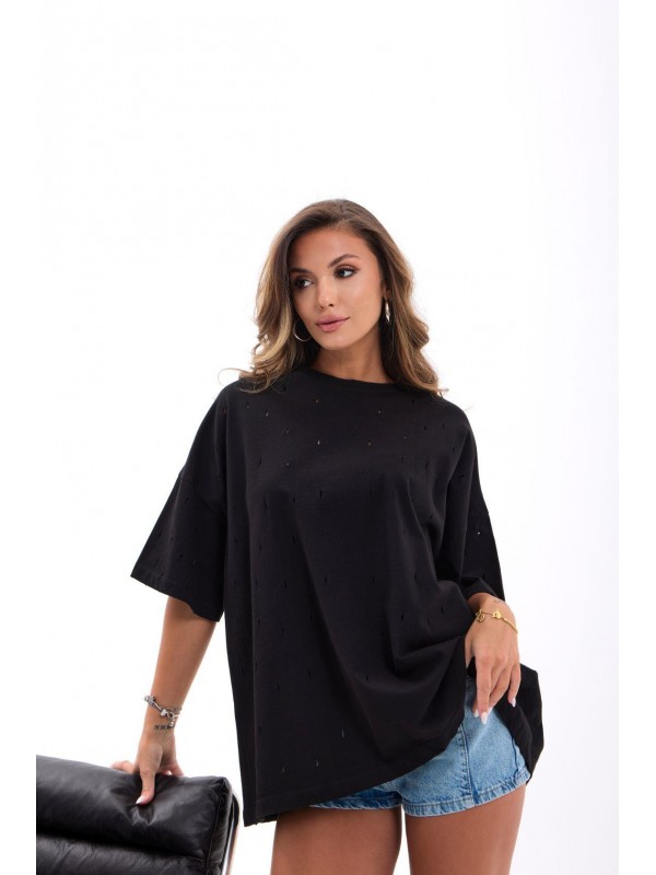 7169 T-SHİRT-SİYAH