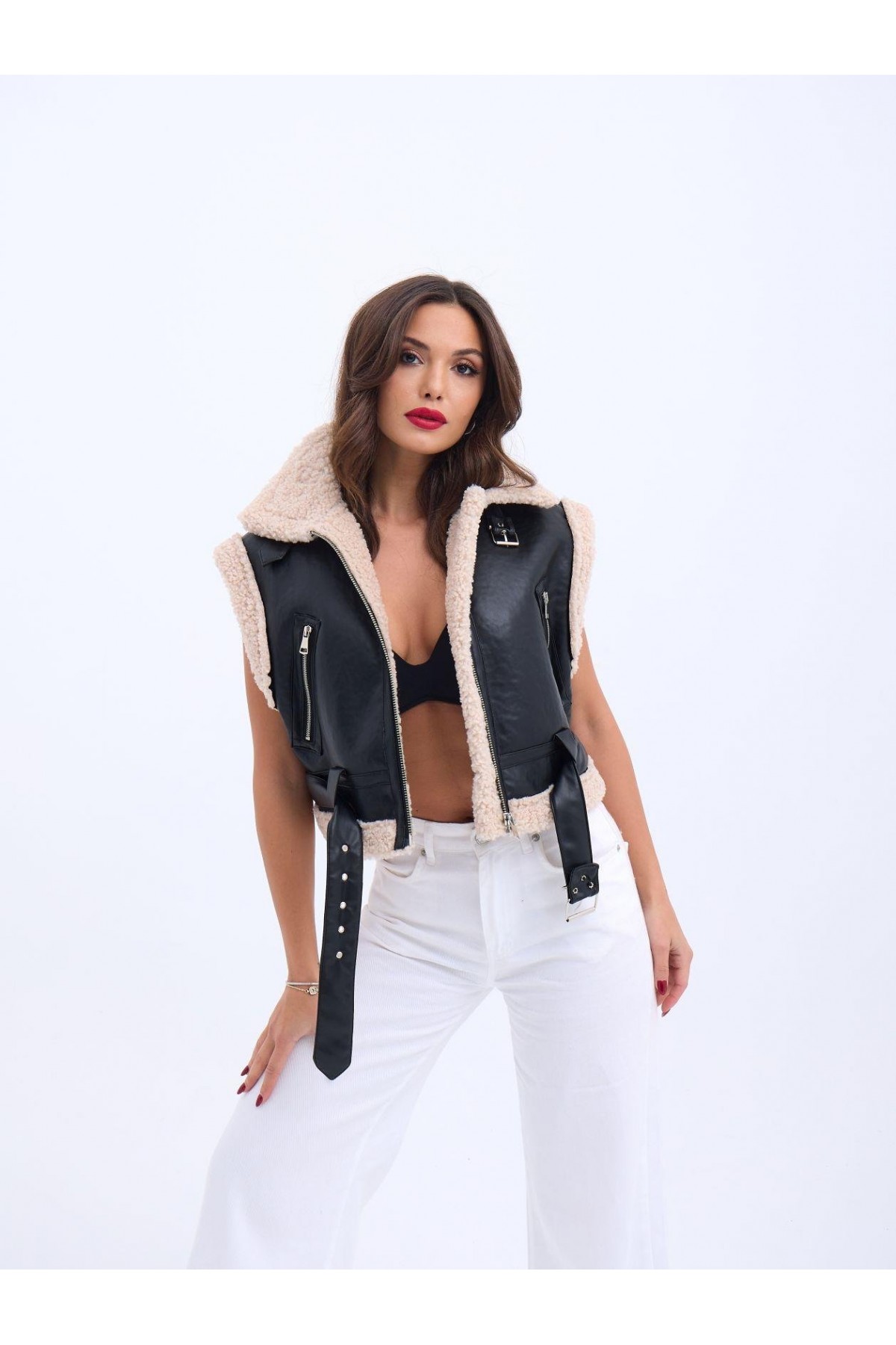 7218 VEST-BLACK