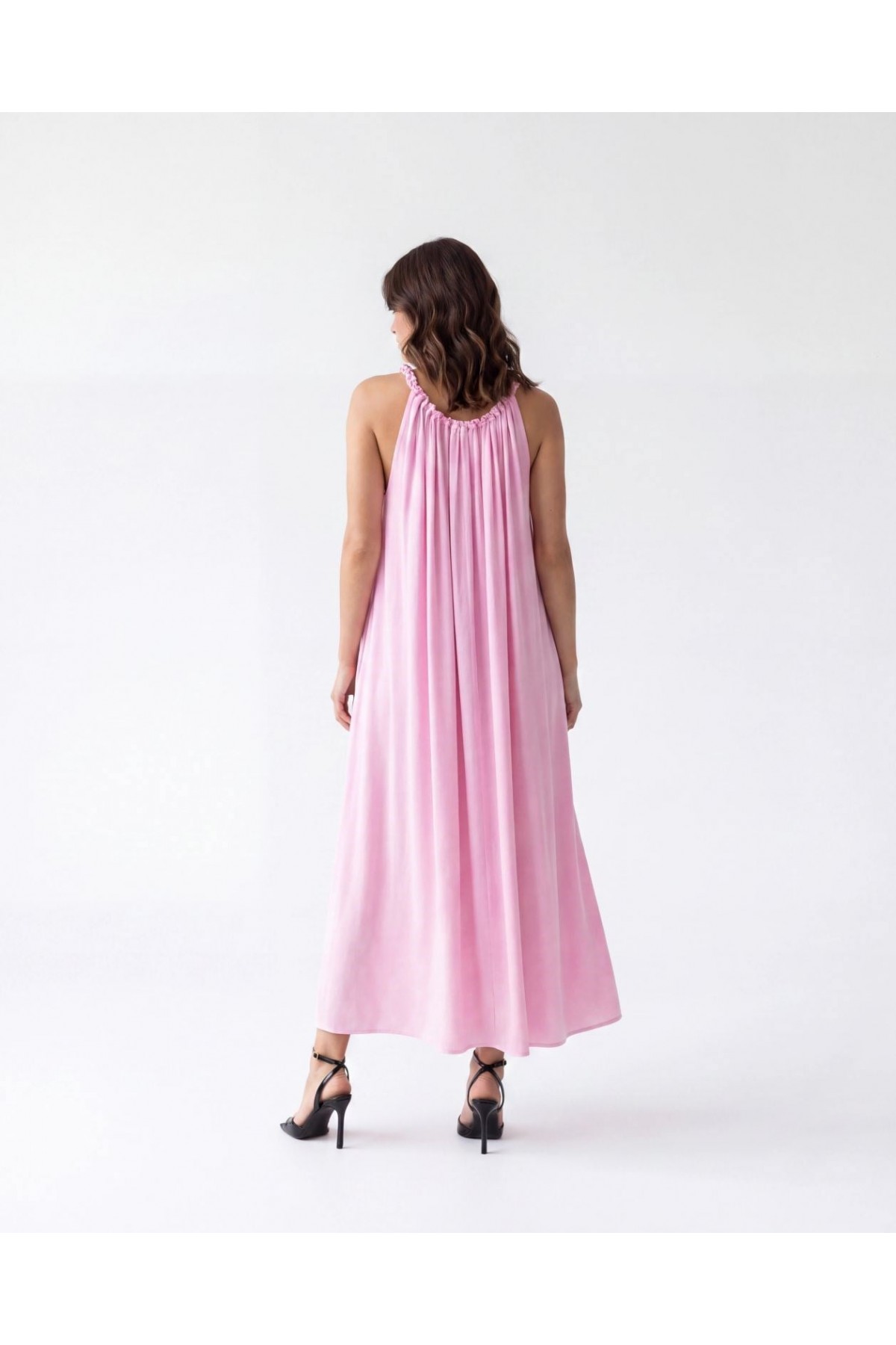 7387 ELBİSE-PEMBE