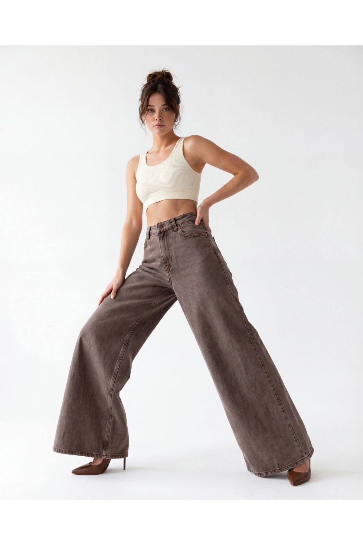 7488 KOT PANTOLON-LIGHT BROWN