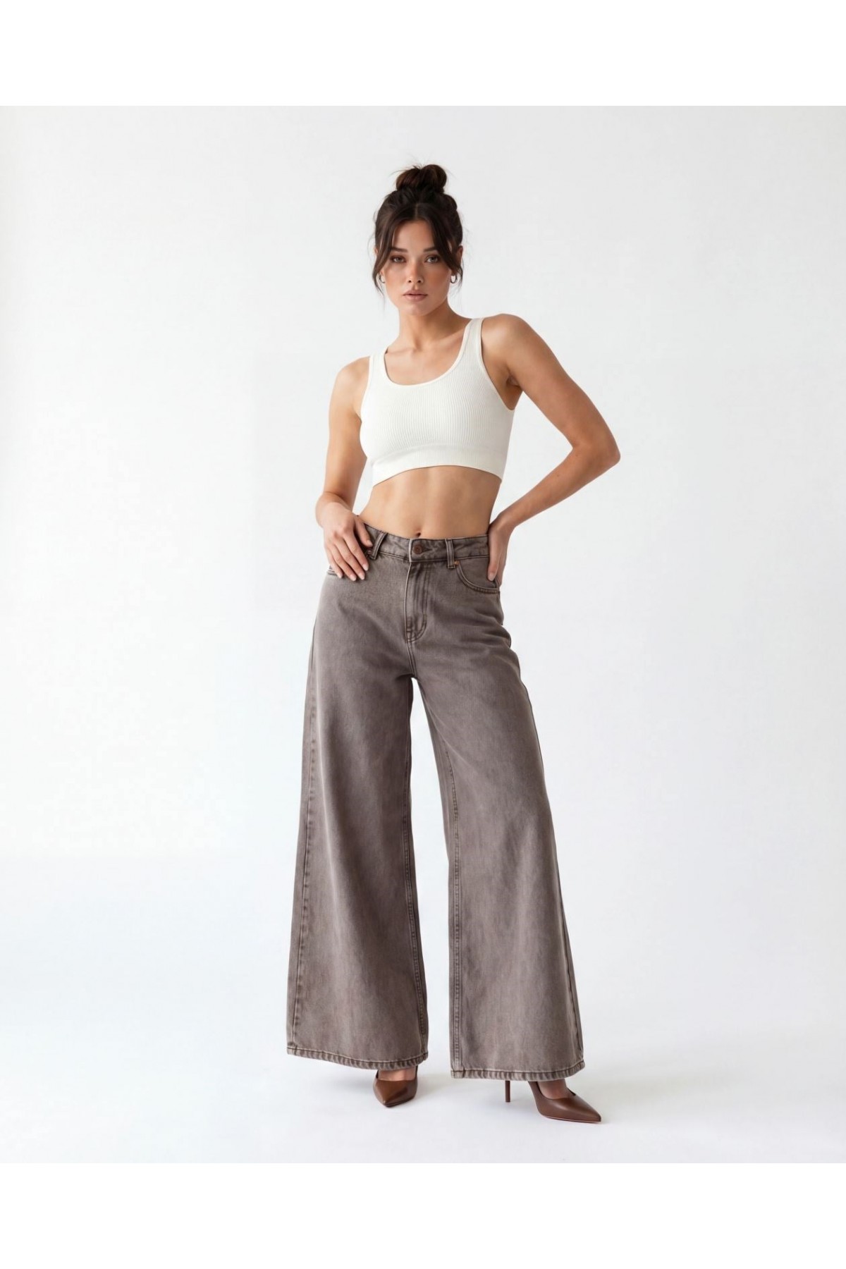 7488 KOT PANTOLON-LIGHT BROWN