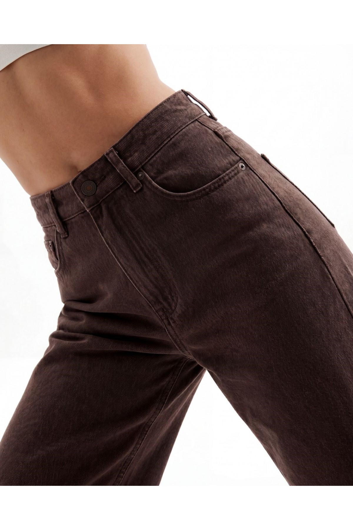 7612 KOT PANTOLON-DARK BROWN