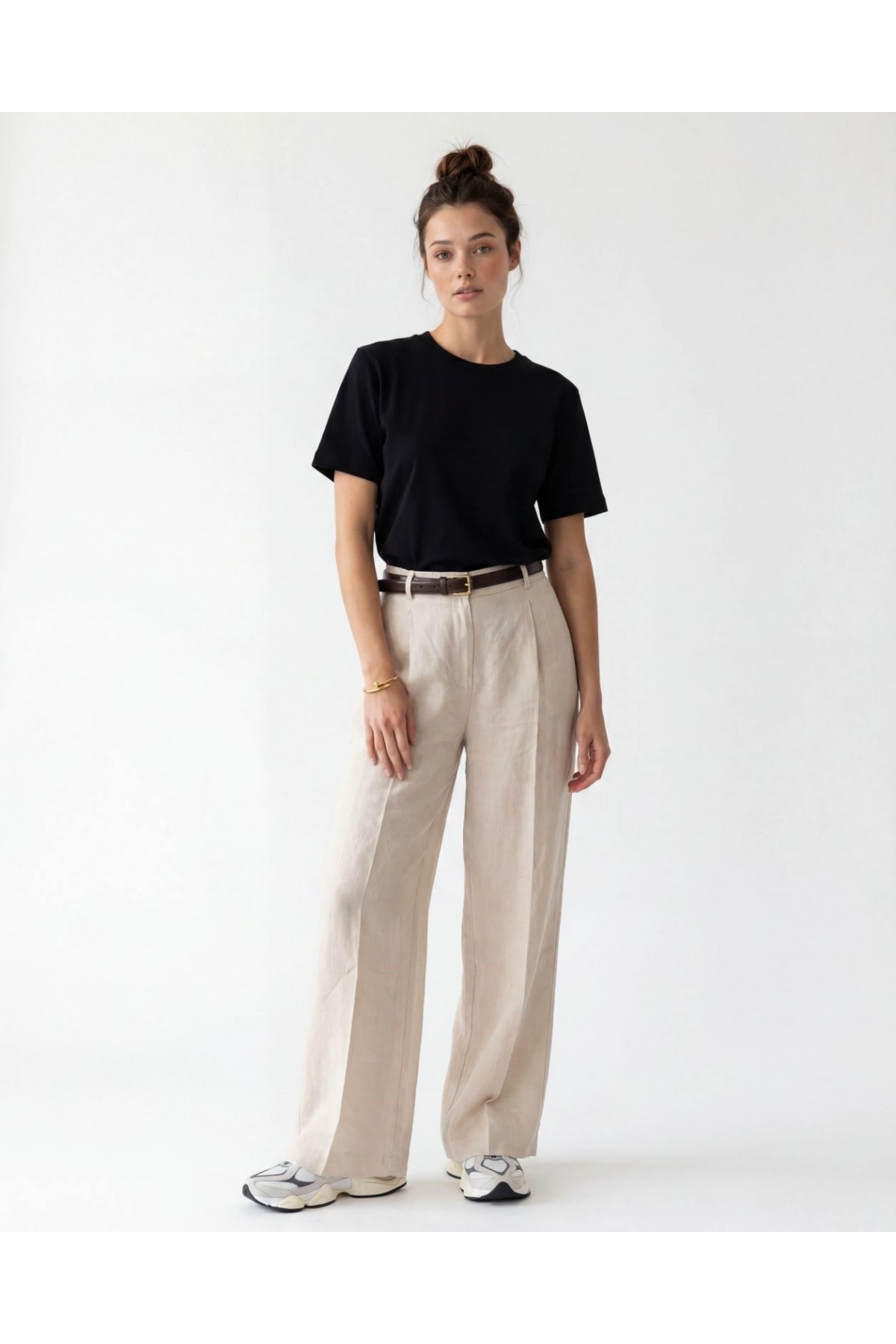 7672 T-SHİRT-SİYAH