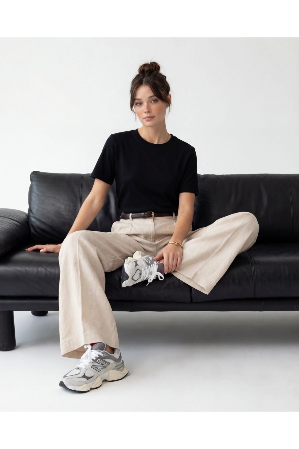 7672 T-SHİRT-SİYAH