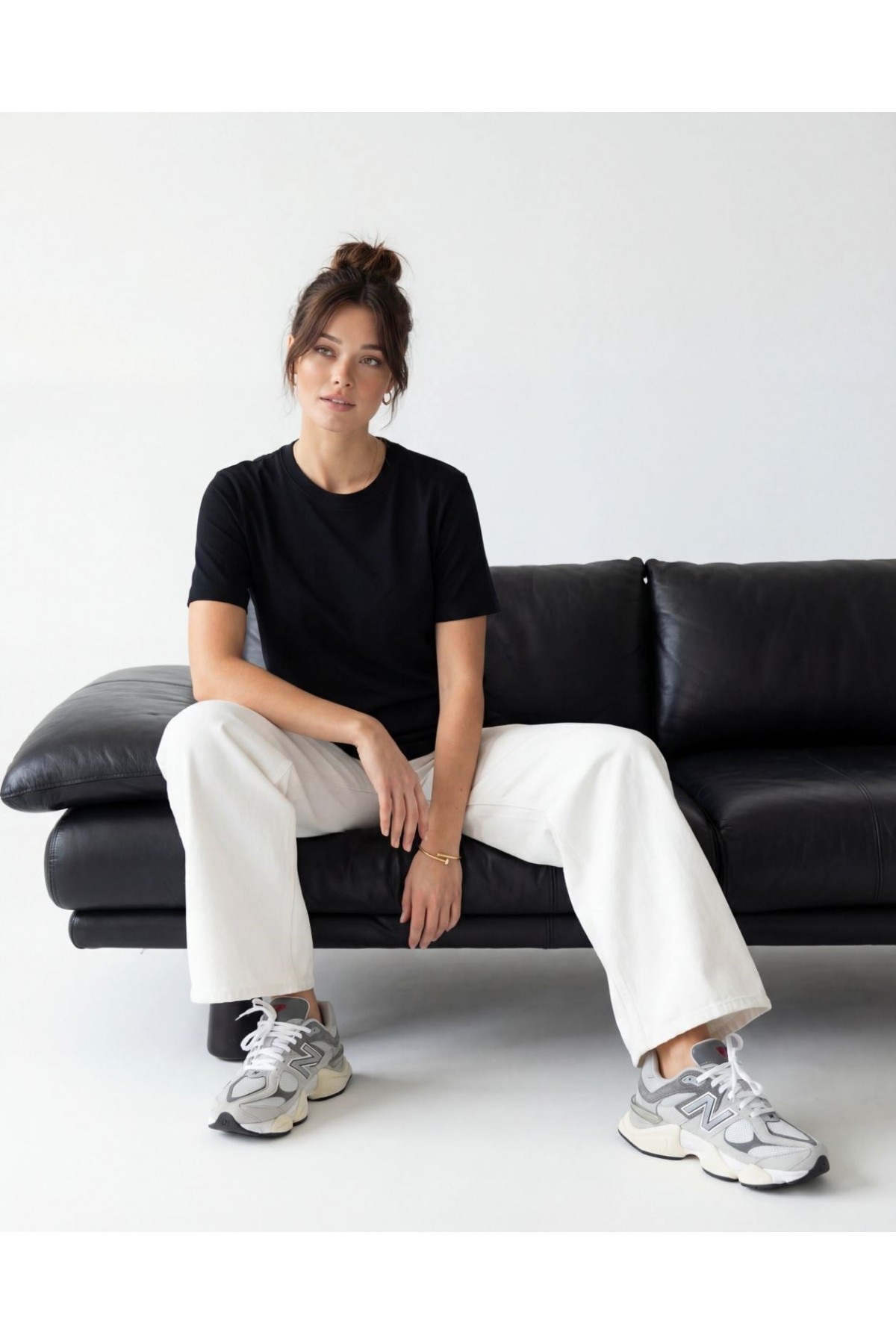 7672 T-SHİRT-SİYAH