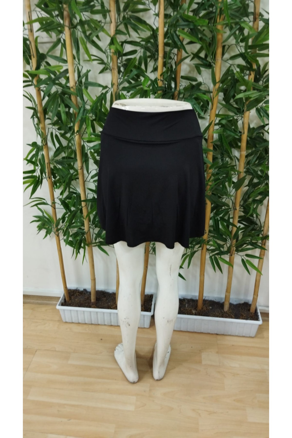 Women's High Waist Pocket Sandy Short Skirt, 23952