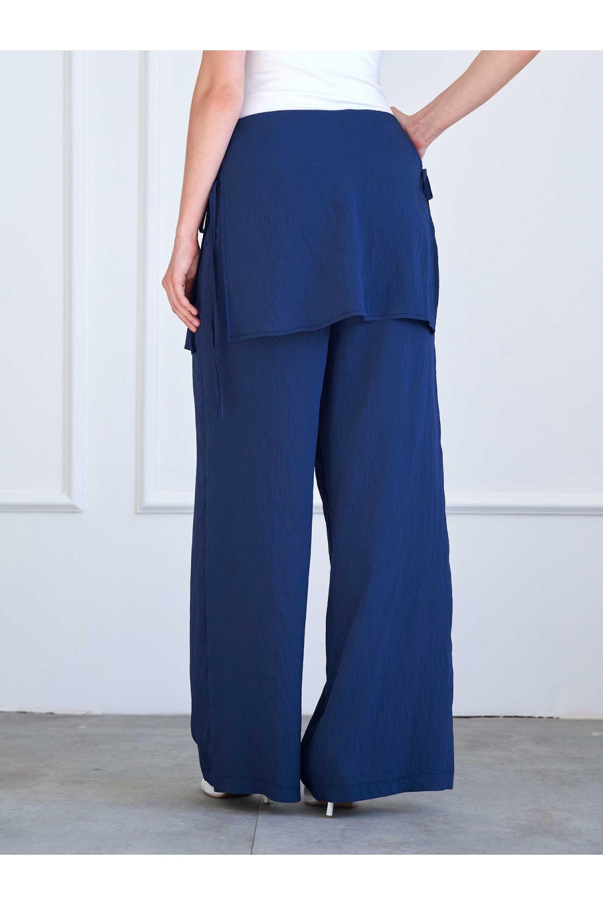 031685 Pareo Detaylı Pantolon