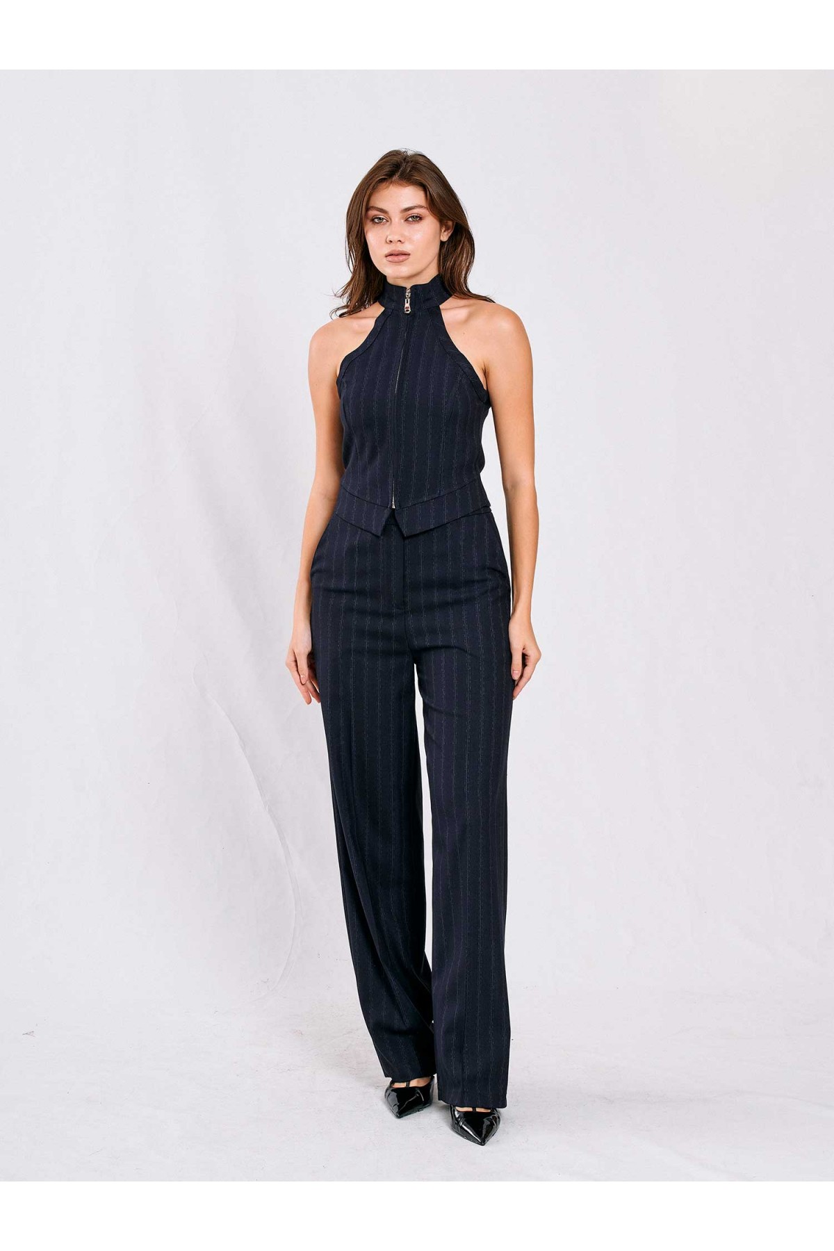 120696 Önden Fermuarlı Yelek
