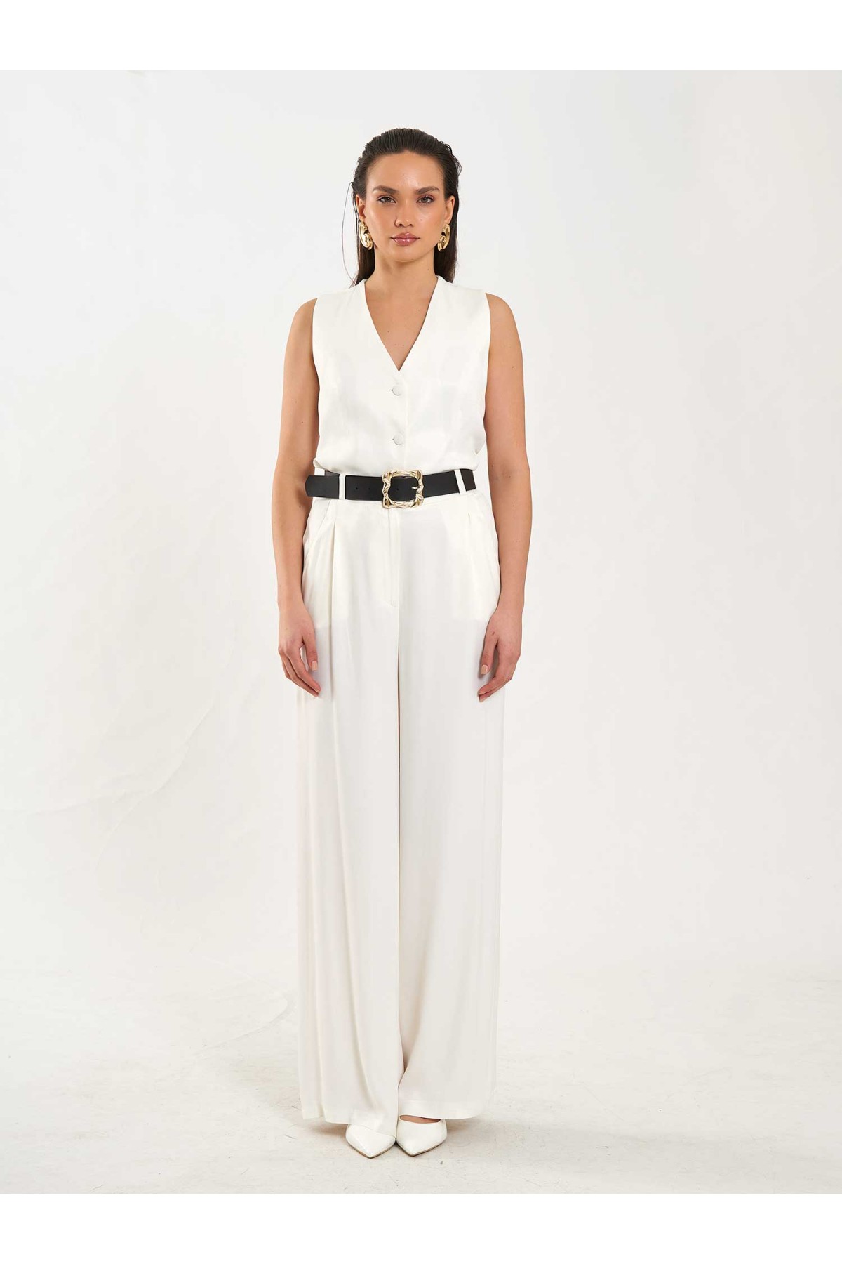 120734 Basic Saten Yelek