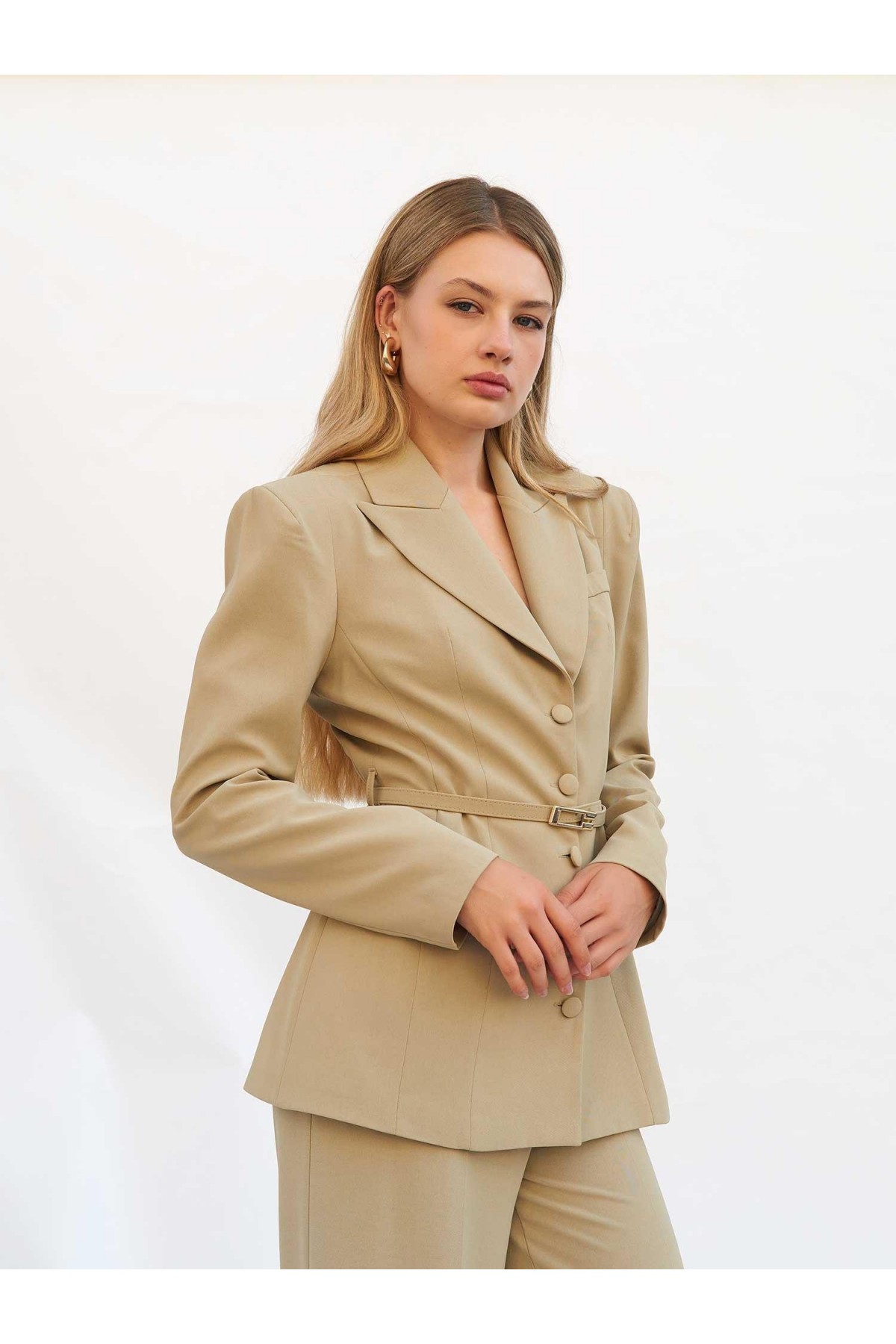 131106 Vatkalı Blazer Ceket