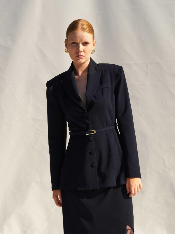 131106 Vatkalı Blazer Ceket