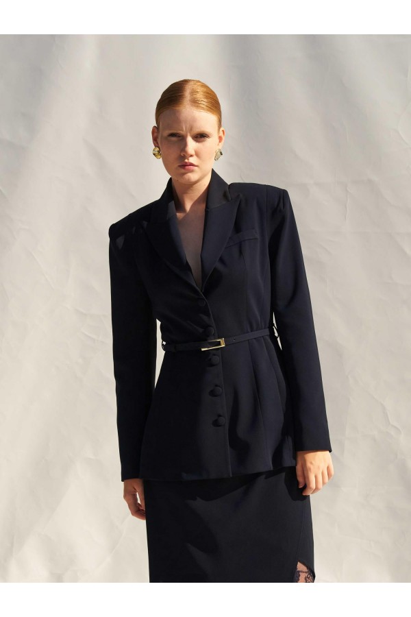 131106 Vatkalı Blazer Ceket