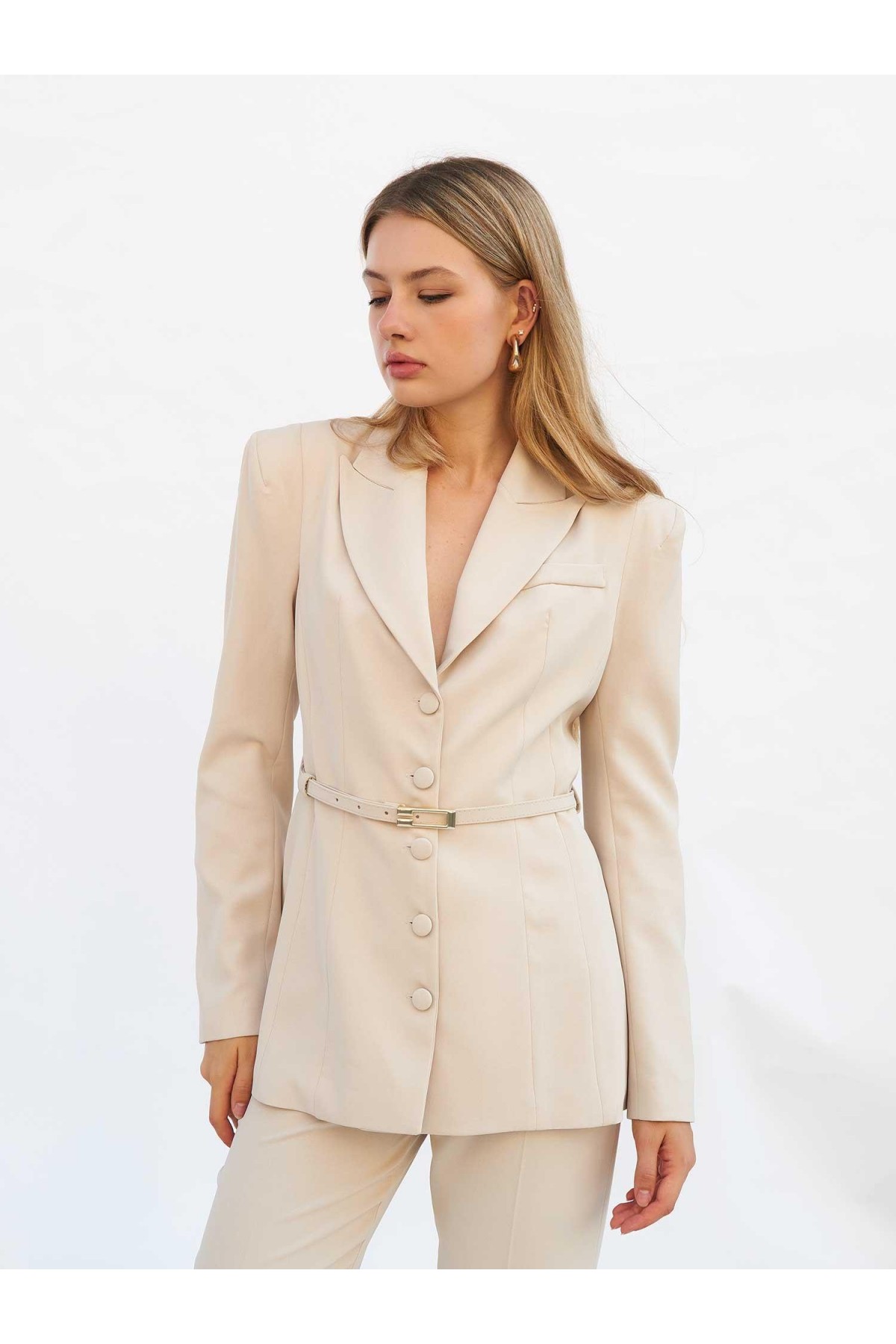 131106 Vatkalı Blazer Ceket