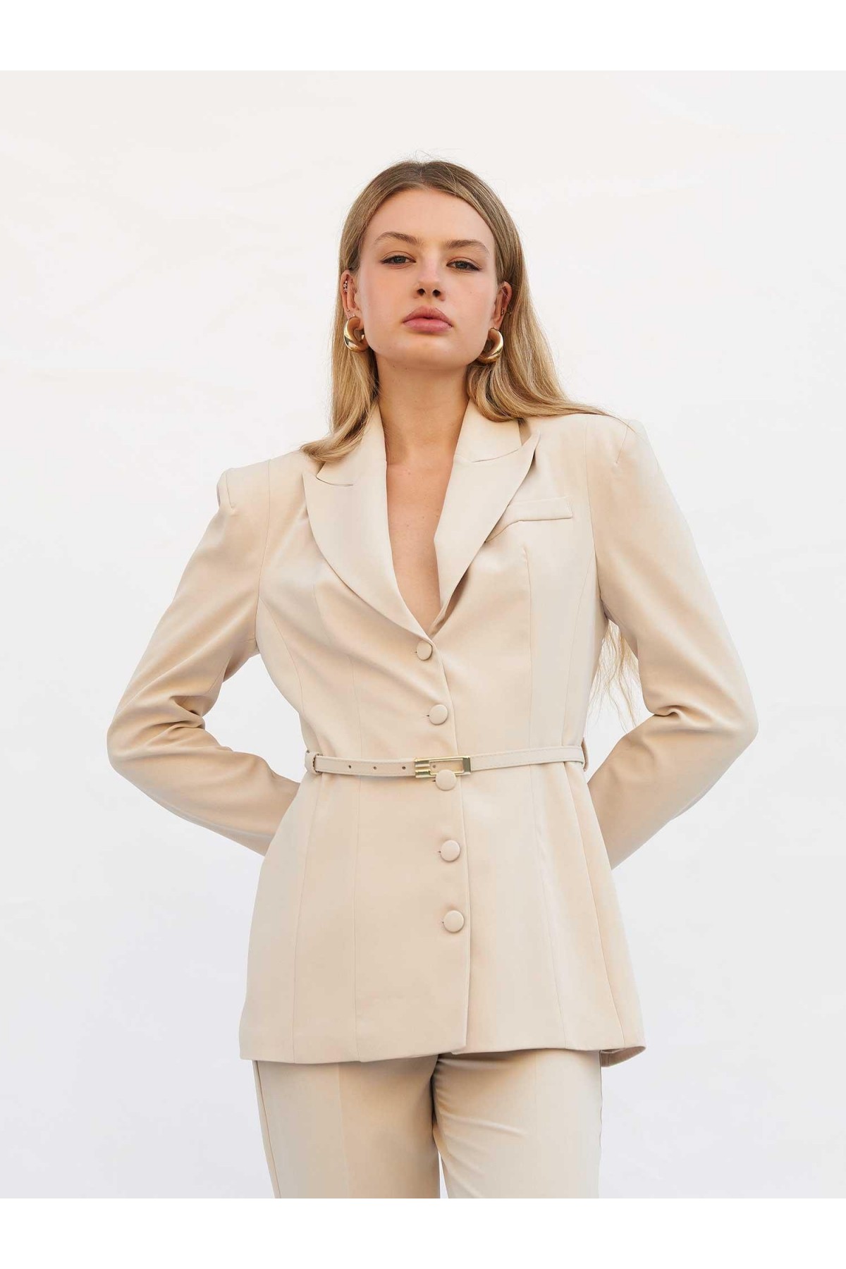 131106 Vatkalı Blazer Ceket
