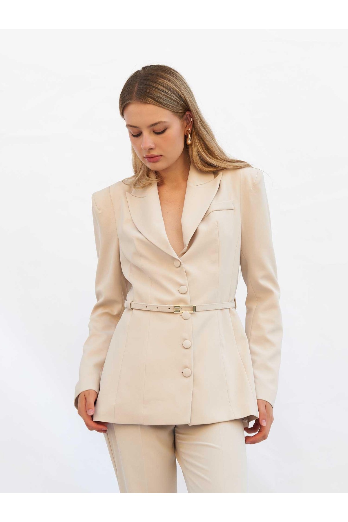 131106 Vatkalı Blazer Ceket