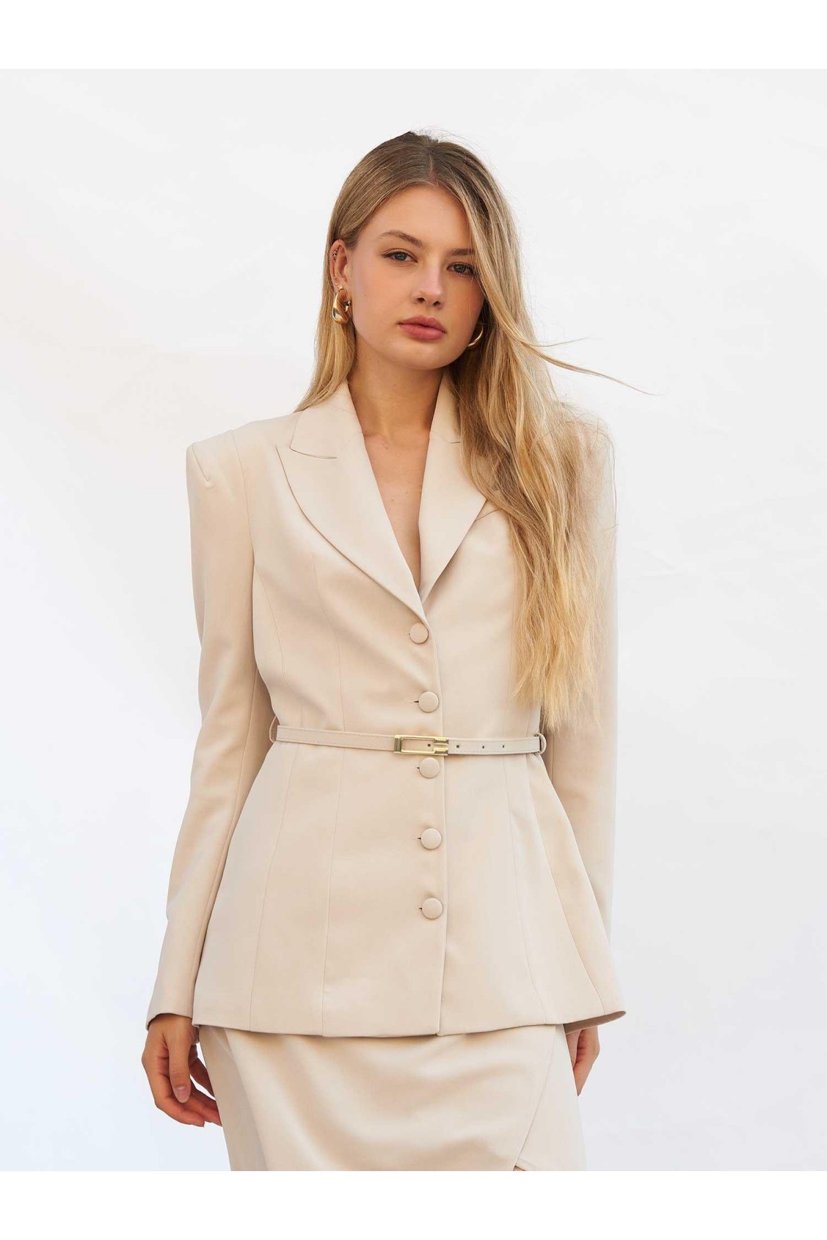 131106 Vatkalı Blazer Ceket