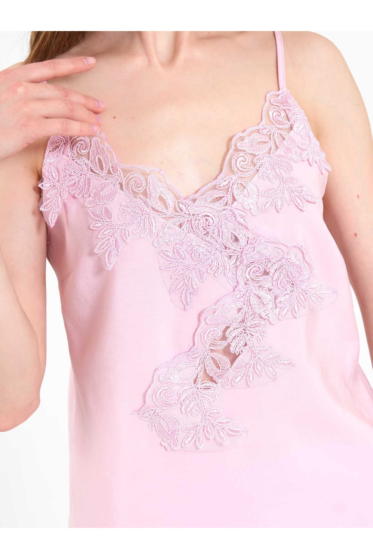 220657 Dantel Detaylı Alt Üst Takım