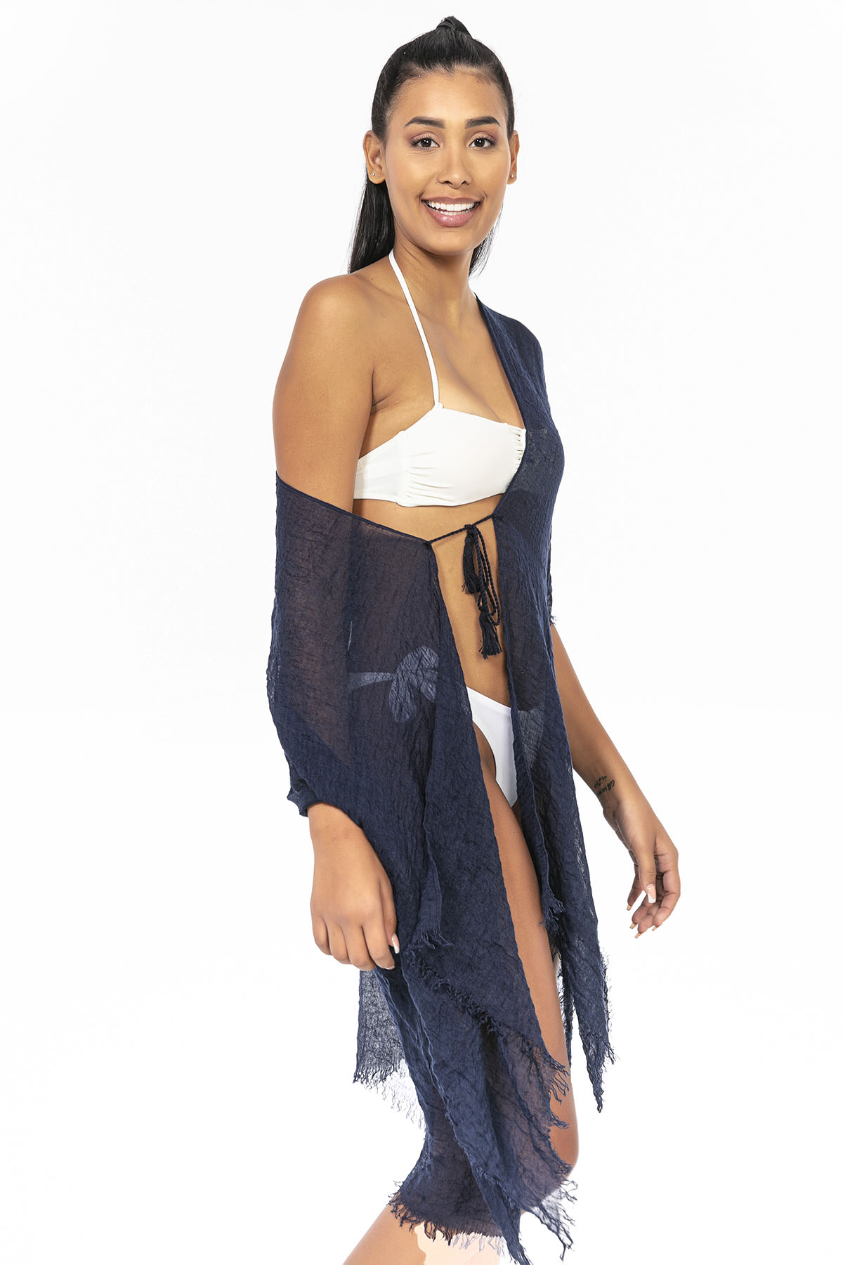 13479-2 Lacivert Pareo