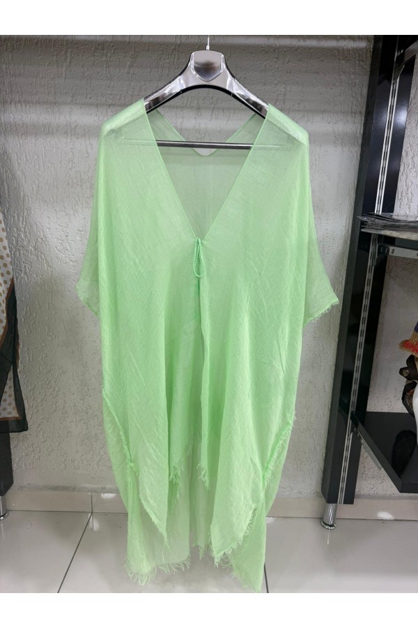 13479-2 Açık Fıstık Yeşili Pareo