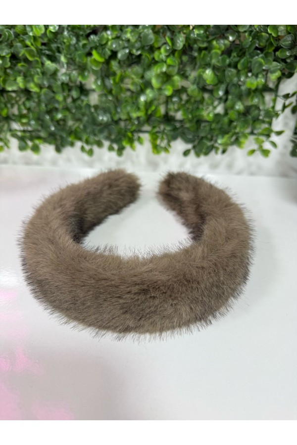 T14 Camel Peluş Taç