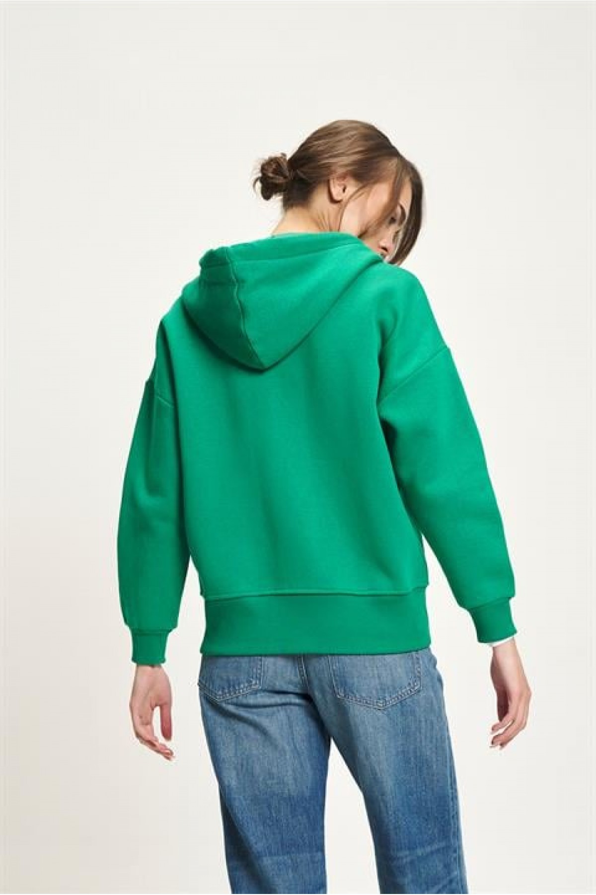 Kapüşonlu ve Cepli Benetton Sweat 3486