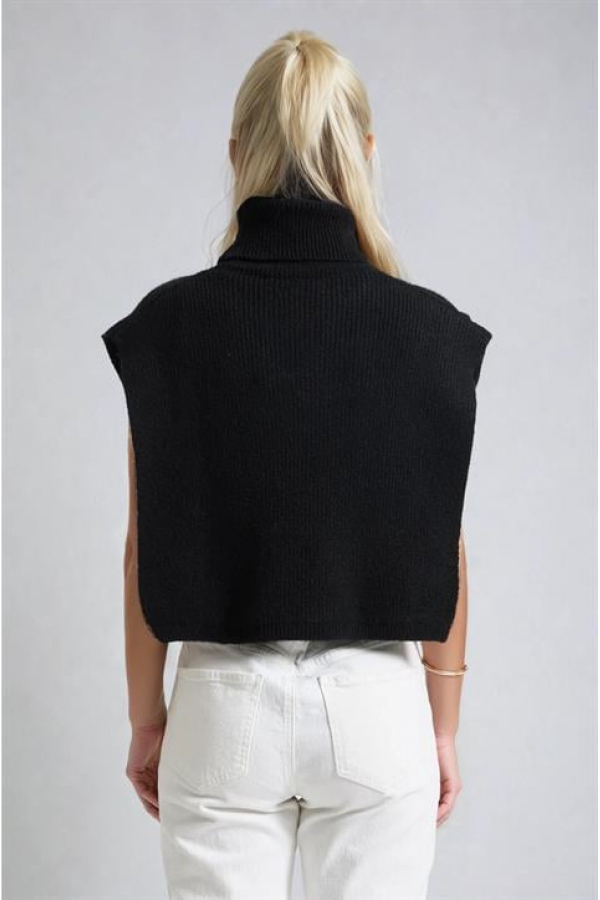 Kolsuz Balıkçı Yaka Triko Kazak 1427